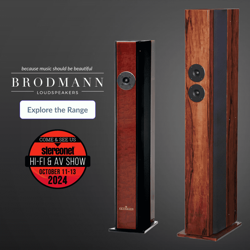 Brodmann Loudspeakers at Stereonet Show