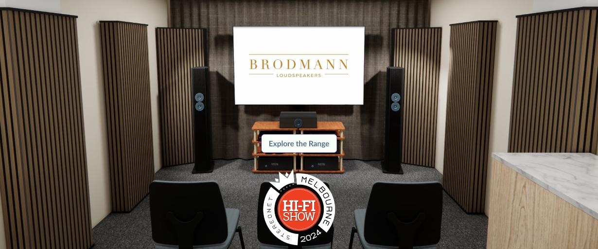 Brodmann at Stereonet Hi-Fi Show Melbourne 2024