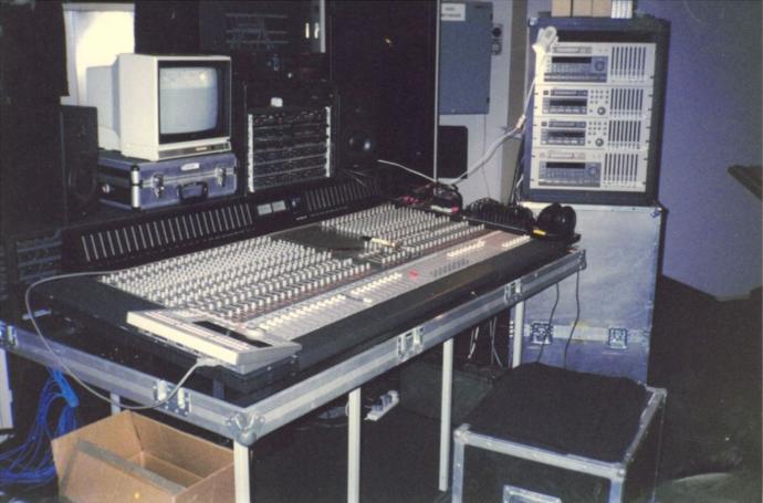 Mobile Recording Console for Concert Tours
