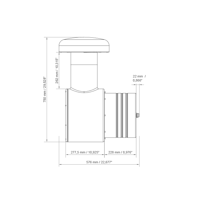 CLG-W12 Dimensions