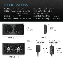 Airplate S7 with Thermal Control Kit Black Dimension