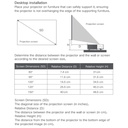 THEATER Supported screen sizes