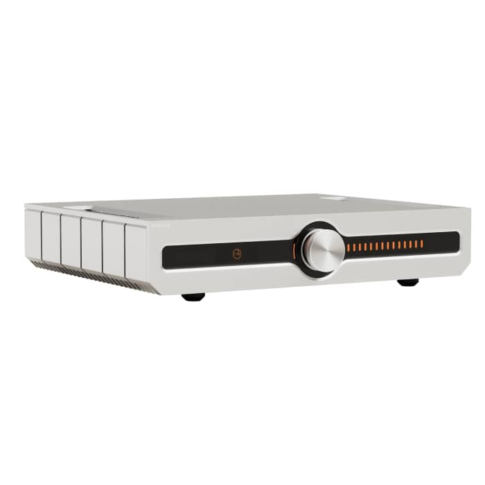 Roksan Caspian Integrated Amplifier Silver Side