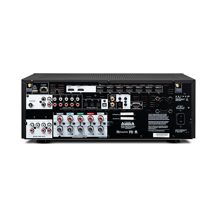 MRX-740 8K back panel