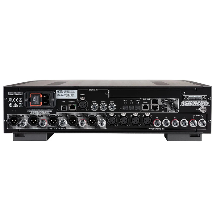Classe Delta Pre Mkll  Back Panel