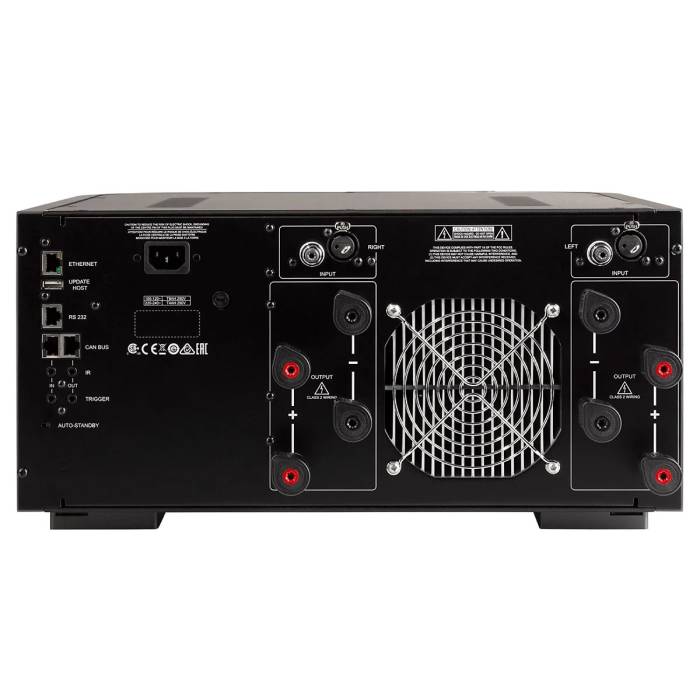 Classe Delta Stereo Power Amplifier Back Panel