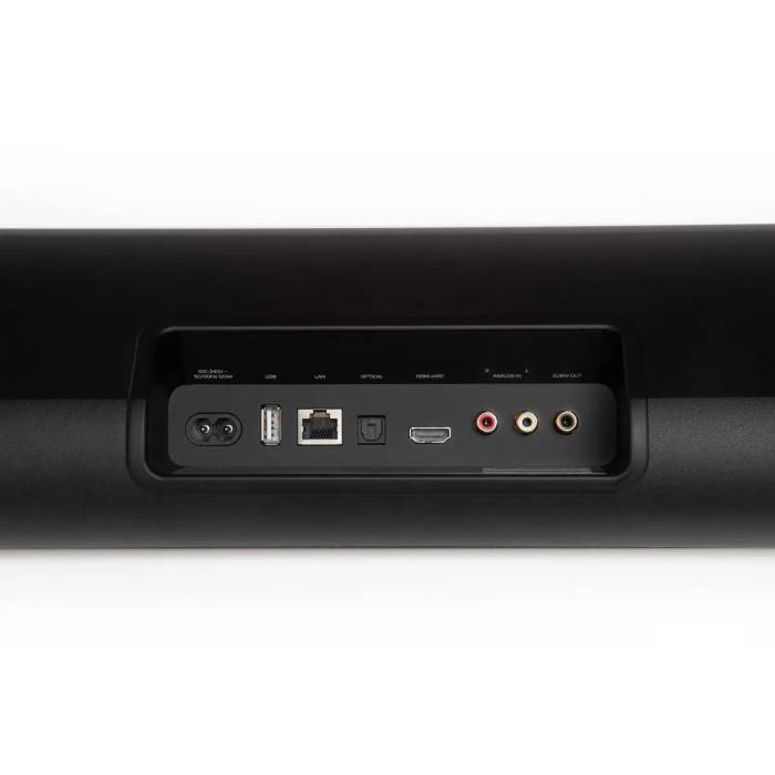 Bluesound Pulse Cinema Soundbar Back Panel