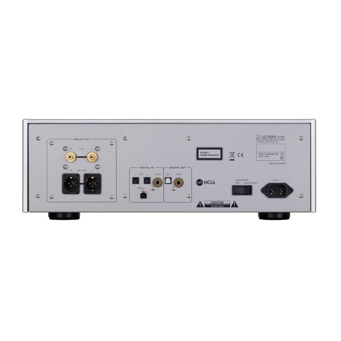 Luxman D-10X CD Player back panel