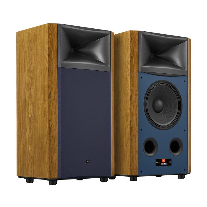 4369 Studio Monitor Walnut Side View