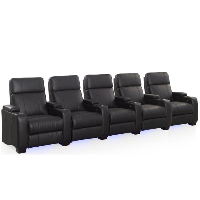 Kingsley - 5 Seater Home Theatre Recliner