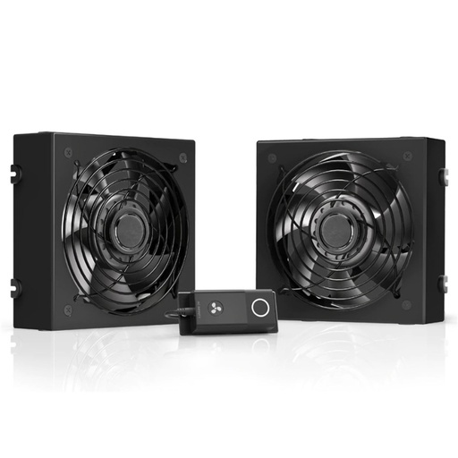 [AC Infinity] Rack Roof Fan - Twin Fans 2x120MM