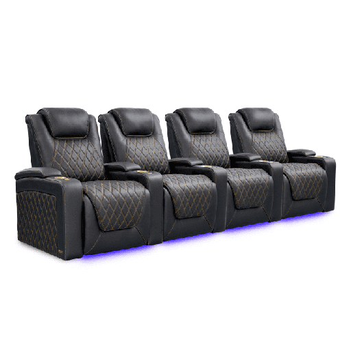 [Valencia] Oslo Ultimate Luxury- 4 Seater Home Theatre Recliner